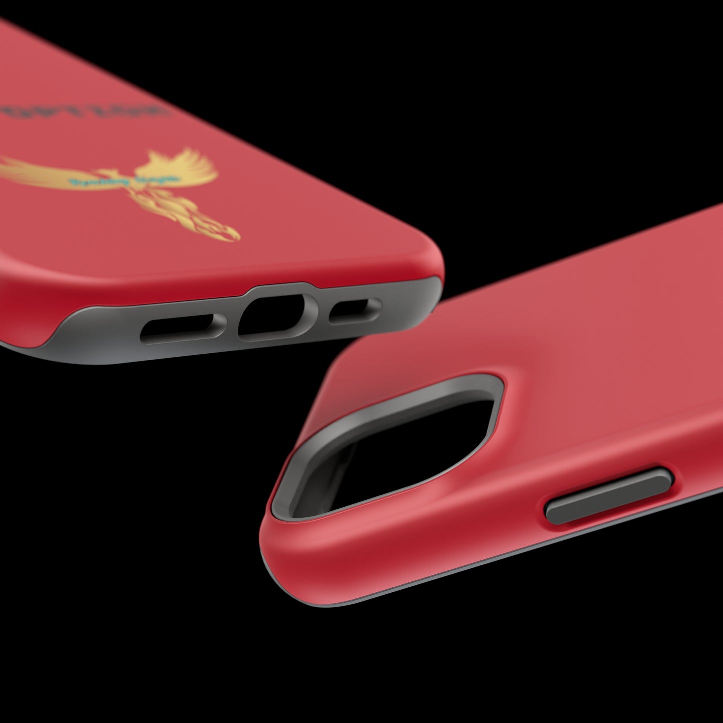 No Is Not an Option: Red: Black Font: MagSafe Tough Cases