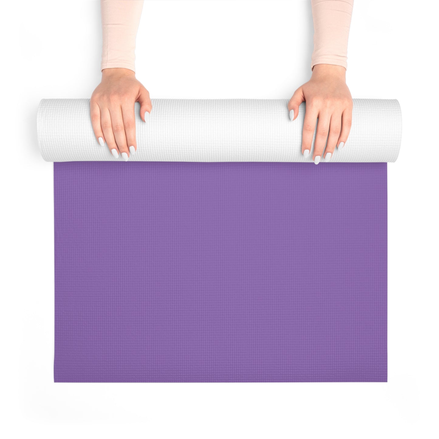 RH Logo: Purple: Foam Yoga Mat