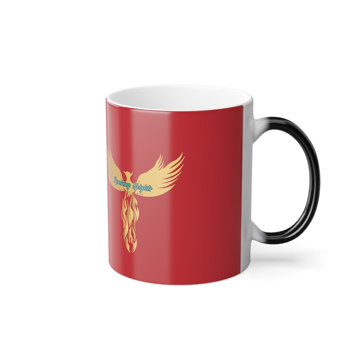 RH Logo: Red: Morphing Mug, 11oz