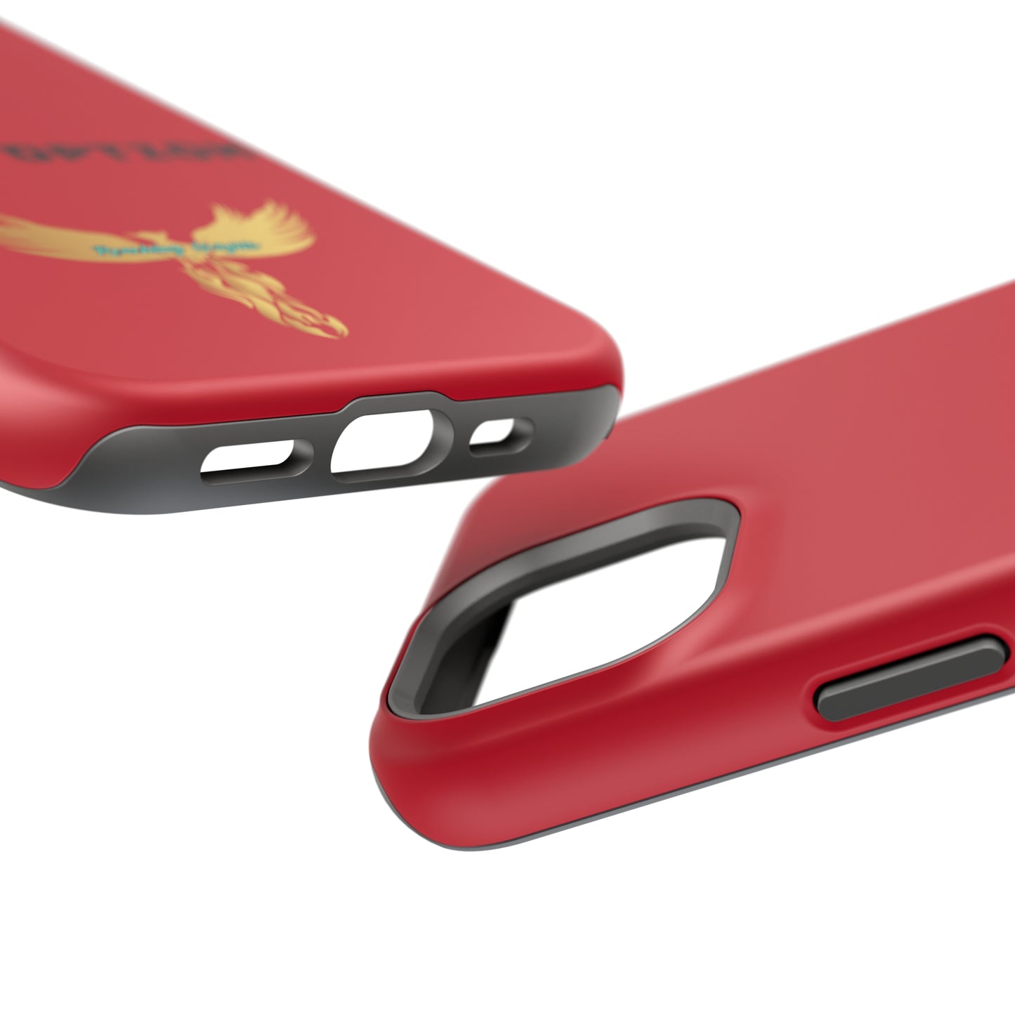 No Is Not an Option: Red: Black Font: MagSafe Tough Cases