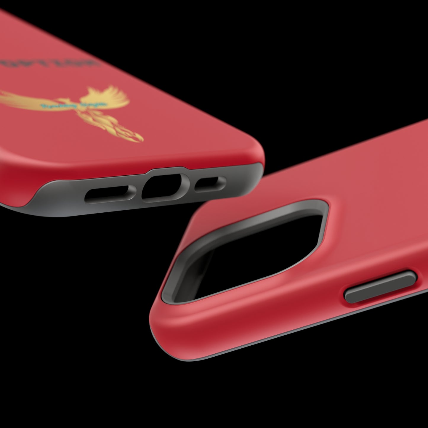 No Is Not an Option: Red: Black Font: MagSafe Tough Cases