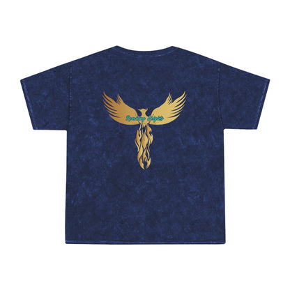 Phoenix Rise: Unisex Mineral Wash T-Shirt