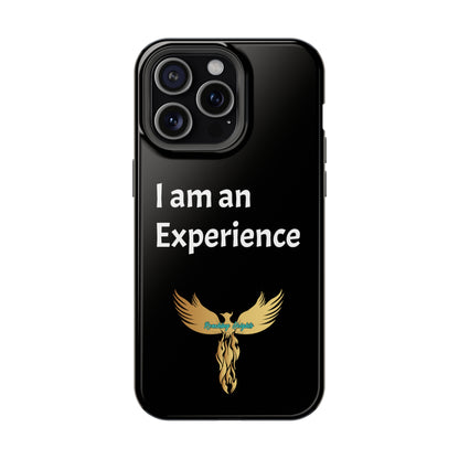 I am an Experience: Black: White Font: MagSafe Tough Cases