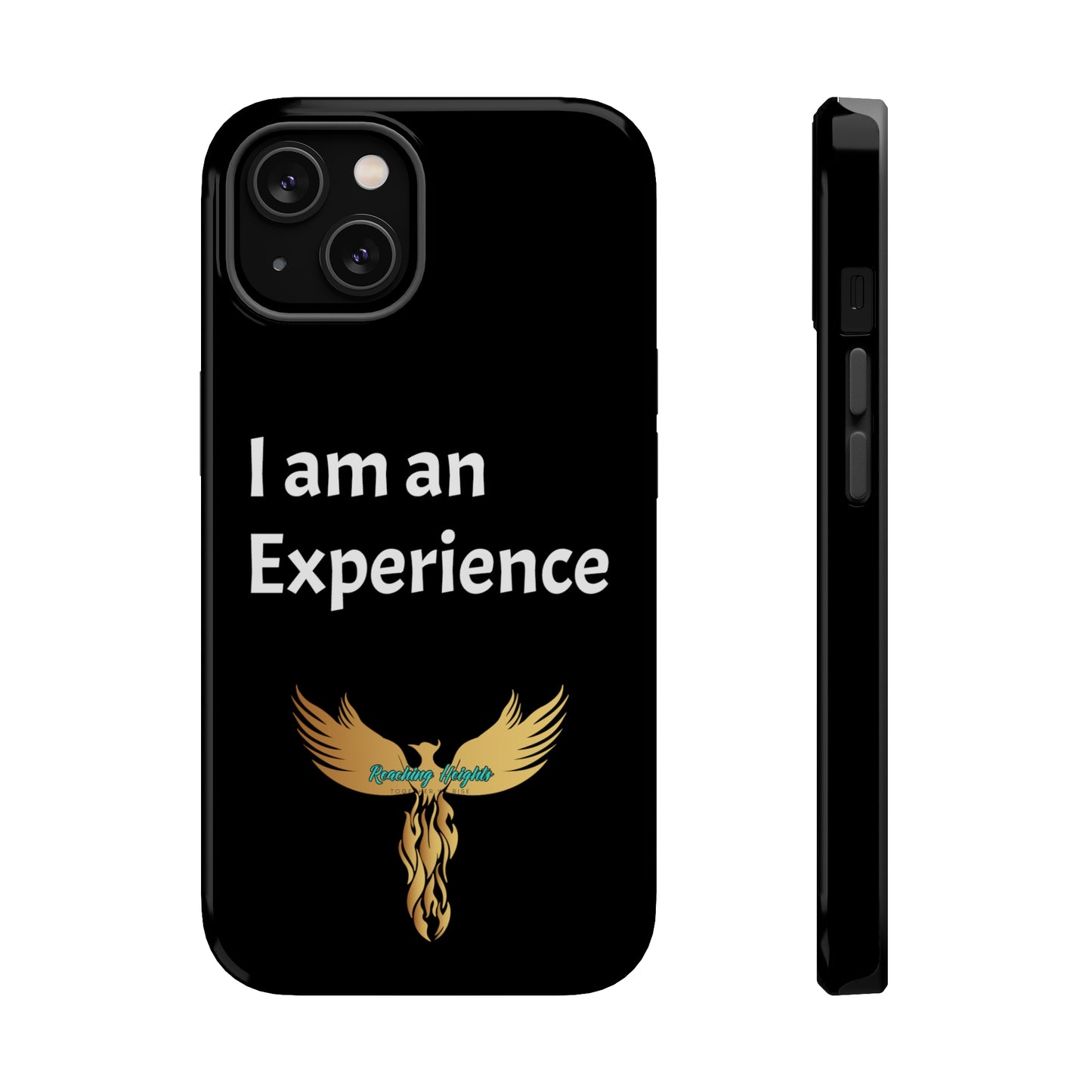 I am an Experience: Black: White Font: MagSafe Tough Cases