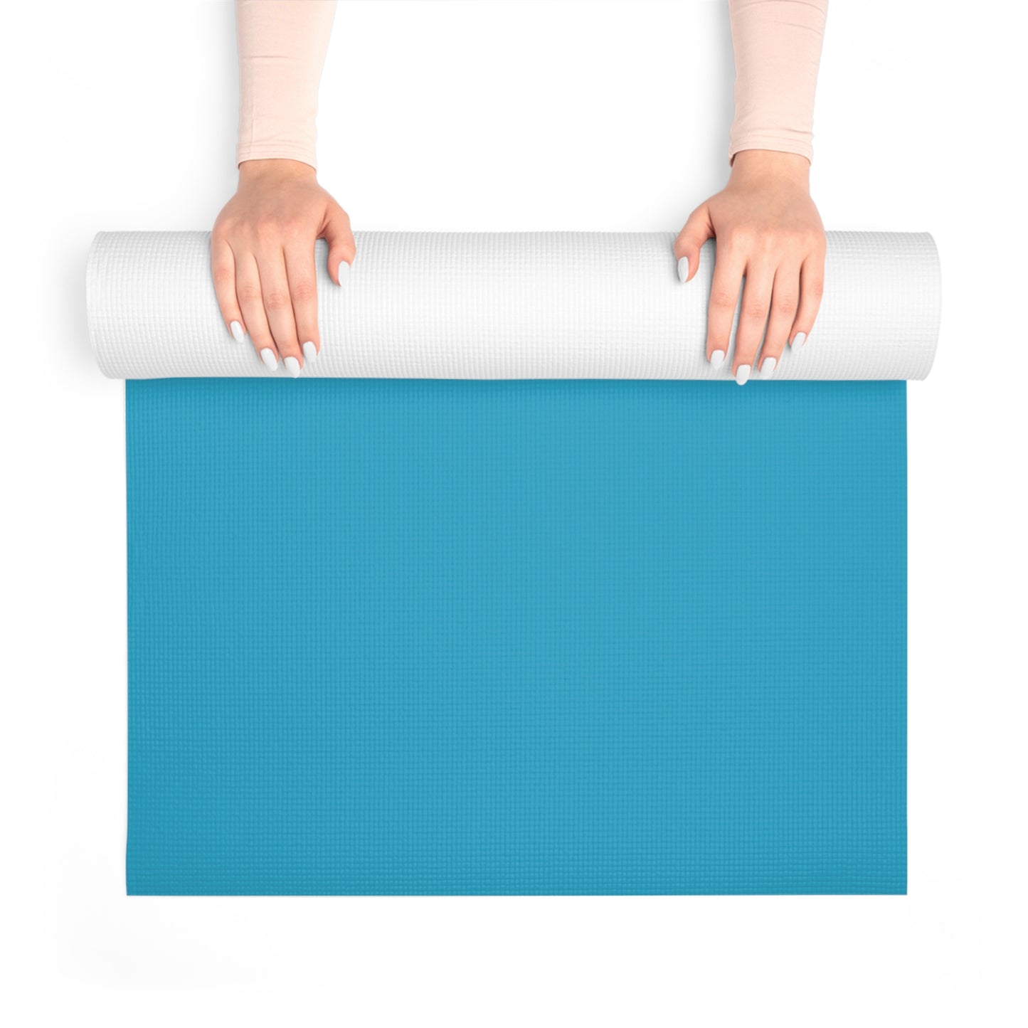 RH Logo: Turqouise: Foam Yoga Mat