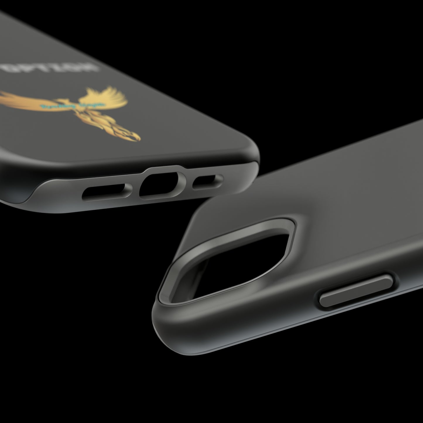 No Is Not an Option: Black: Grey Font: MagSafe Tough Cases