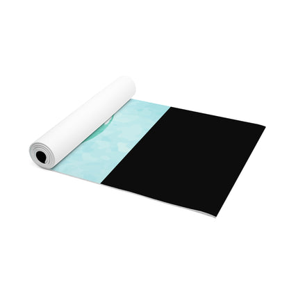 RH Splash: Black: Foam Yoga Mat