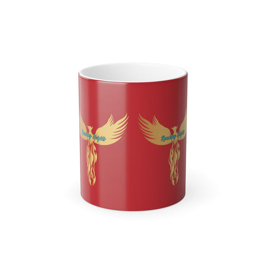 RH Logo: Red: Morphing Mug, 11oz