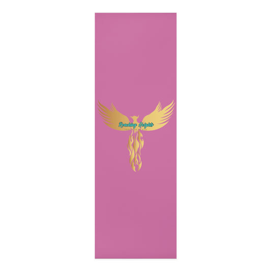 RH Logo: Pink: Foam Yoga Mat