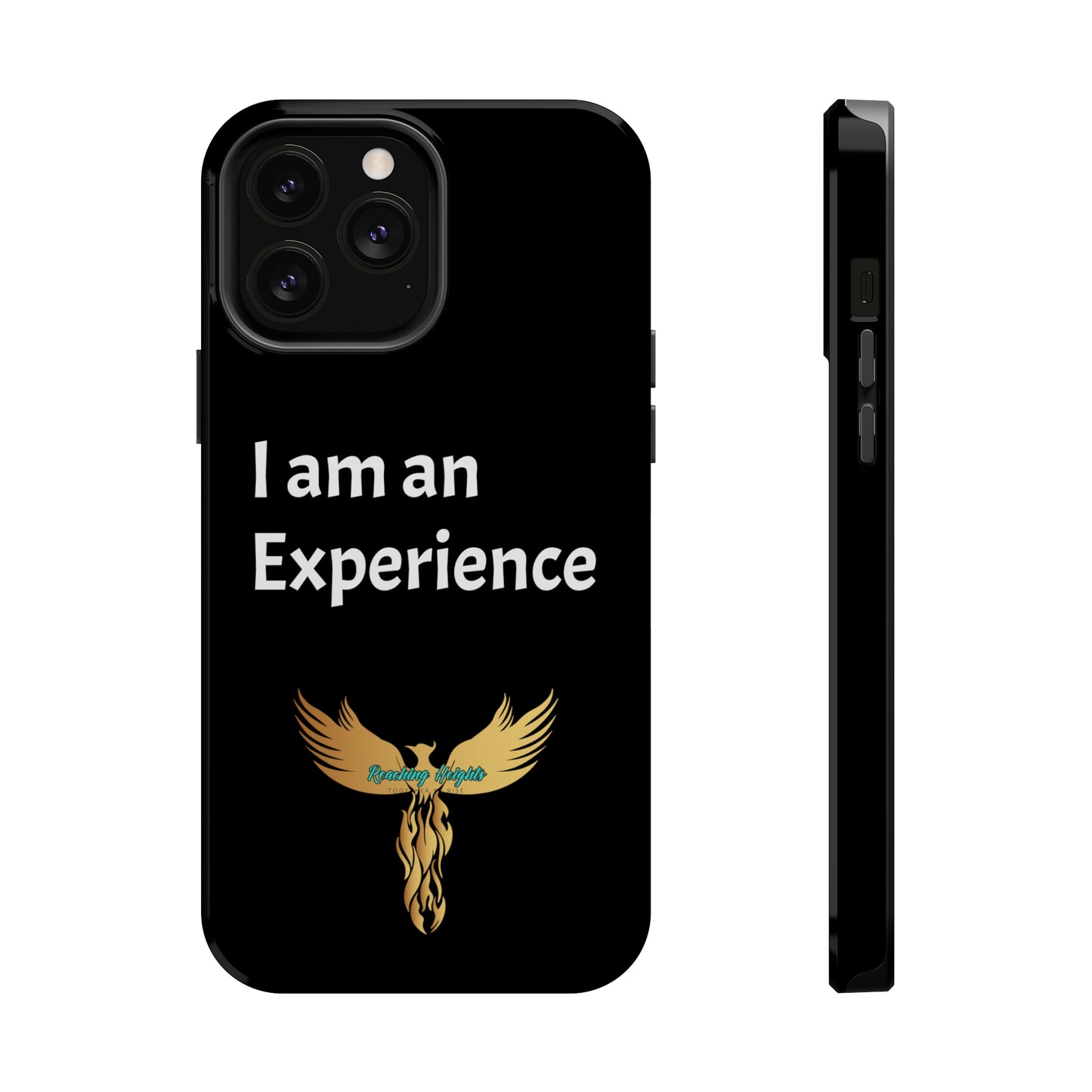 I am an Experience: Black: White Font: MagSafe Tough Cases