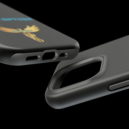 No Is Not an Option: Black: Turquoise Font: MagSafe Tough Cases