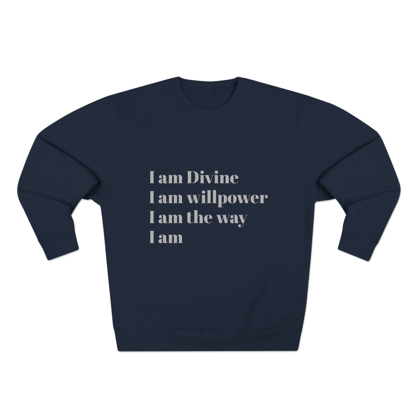 I am: Unisex Crewneck Sweatshirt