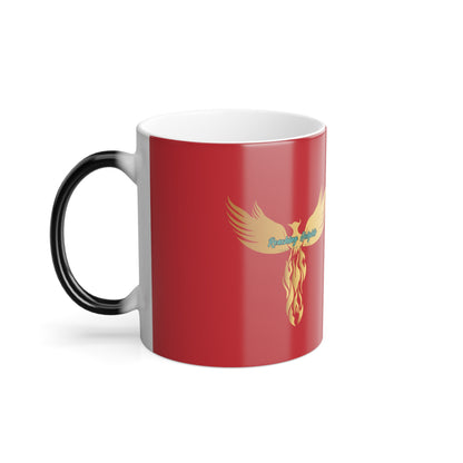 RH Logo: Red: Morphing Mug, 11oz