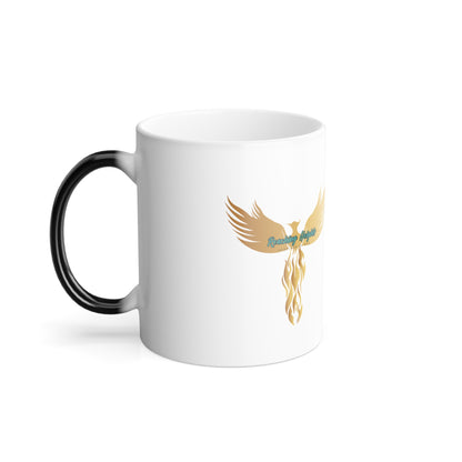 RH Logo: White: Morphing Mug, 11oz