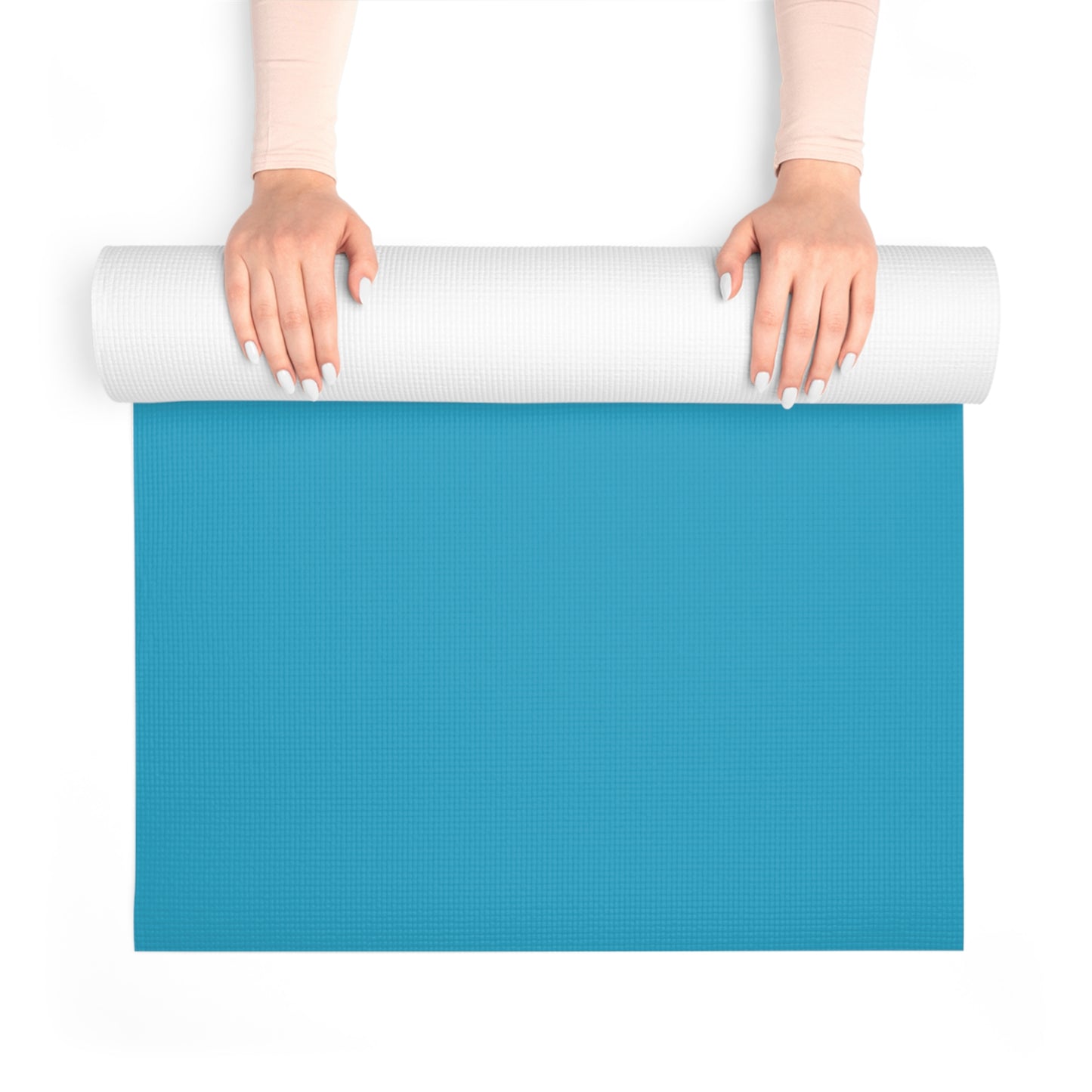 RH Splash: Turqouise: Foam Yoga Mat