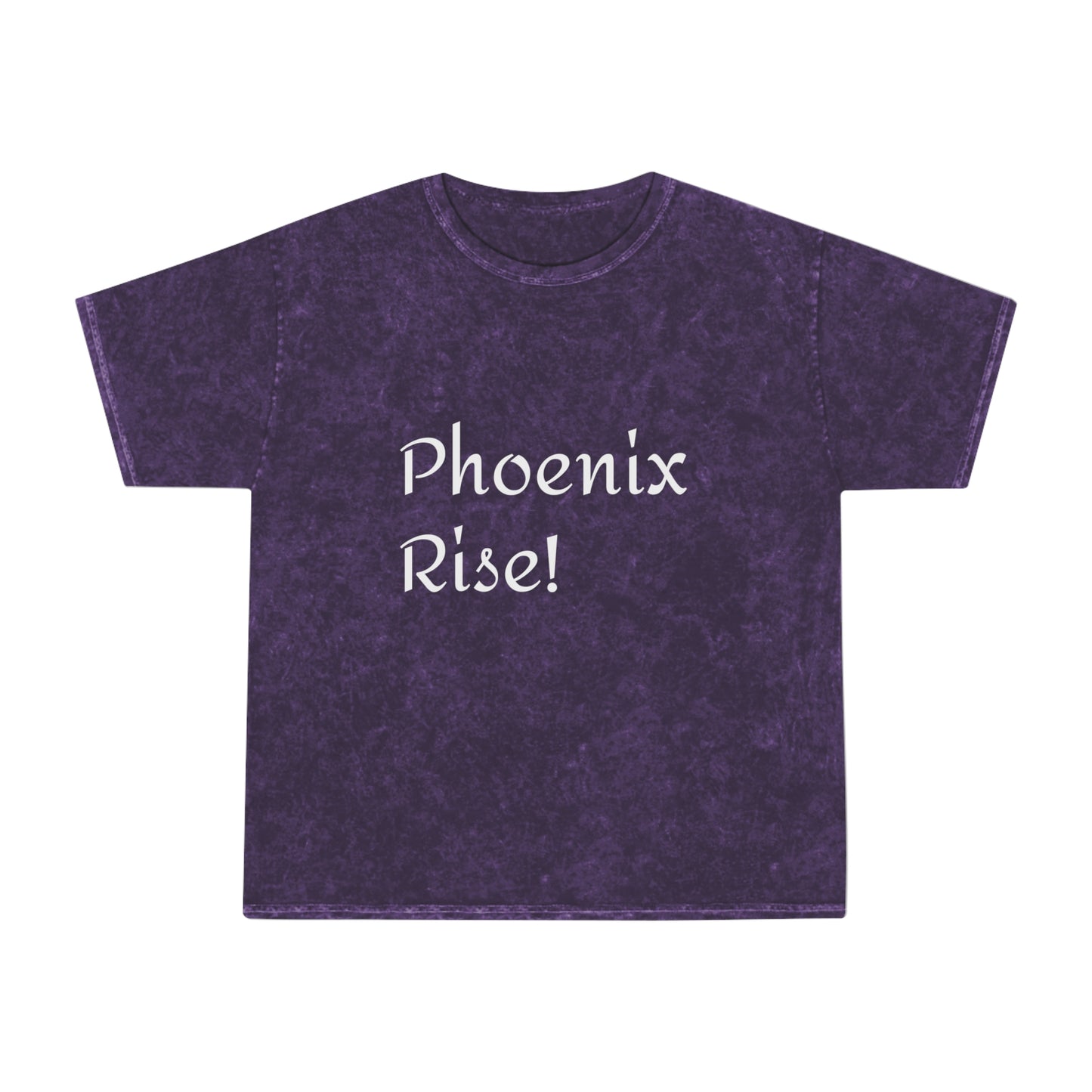 Phoenix Rise: Unisex Mineral Wash T-Shirt