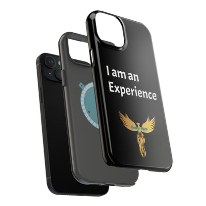 I am an Experience: Black: White Font: MagSafe Tough Cases