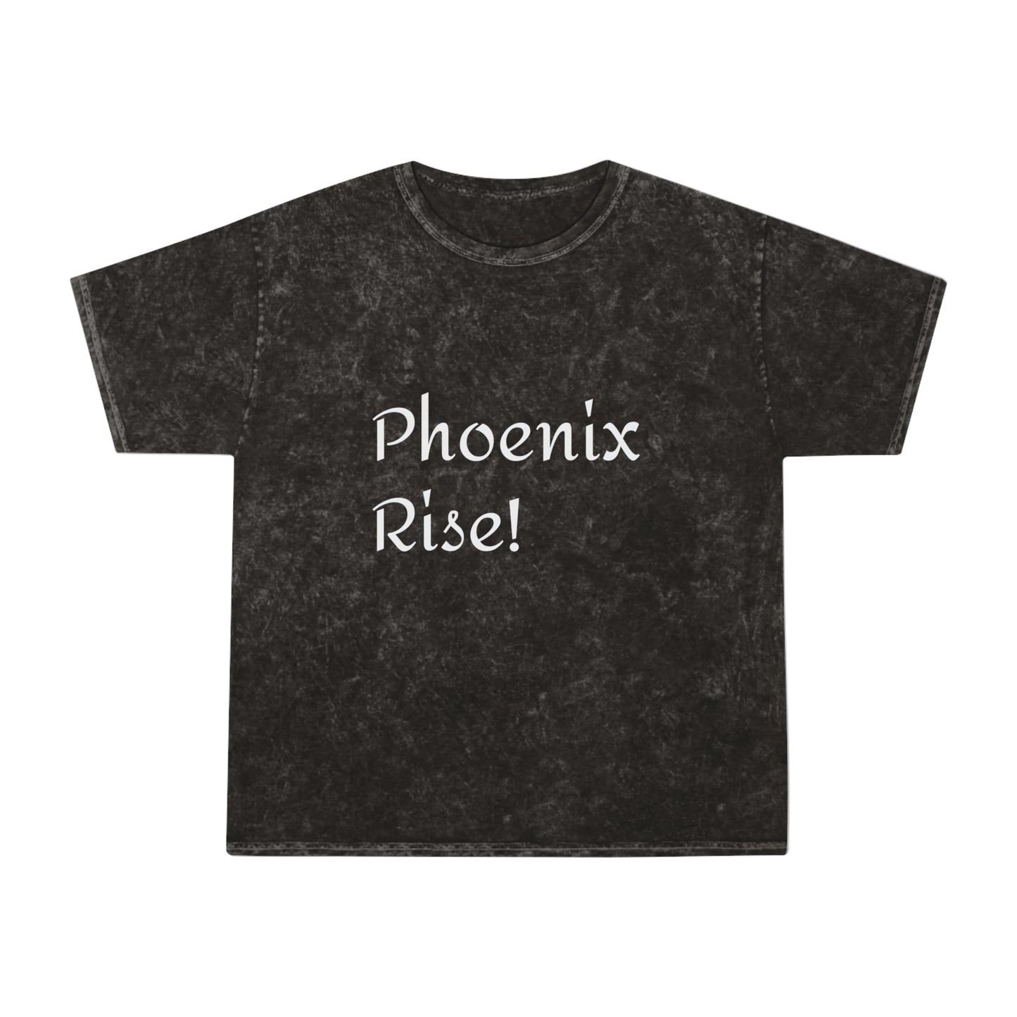 Phoenix Rise: Unisex Mineral Wash T-Shirt