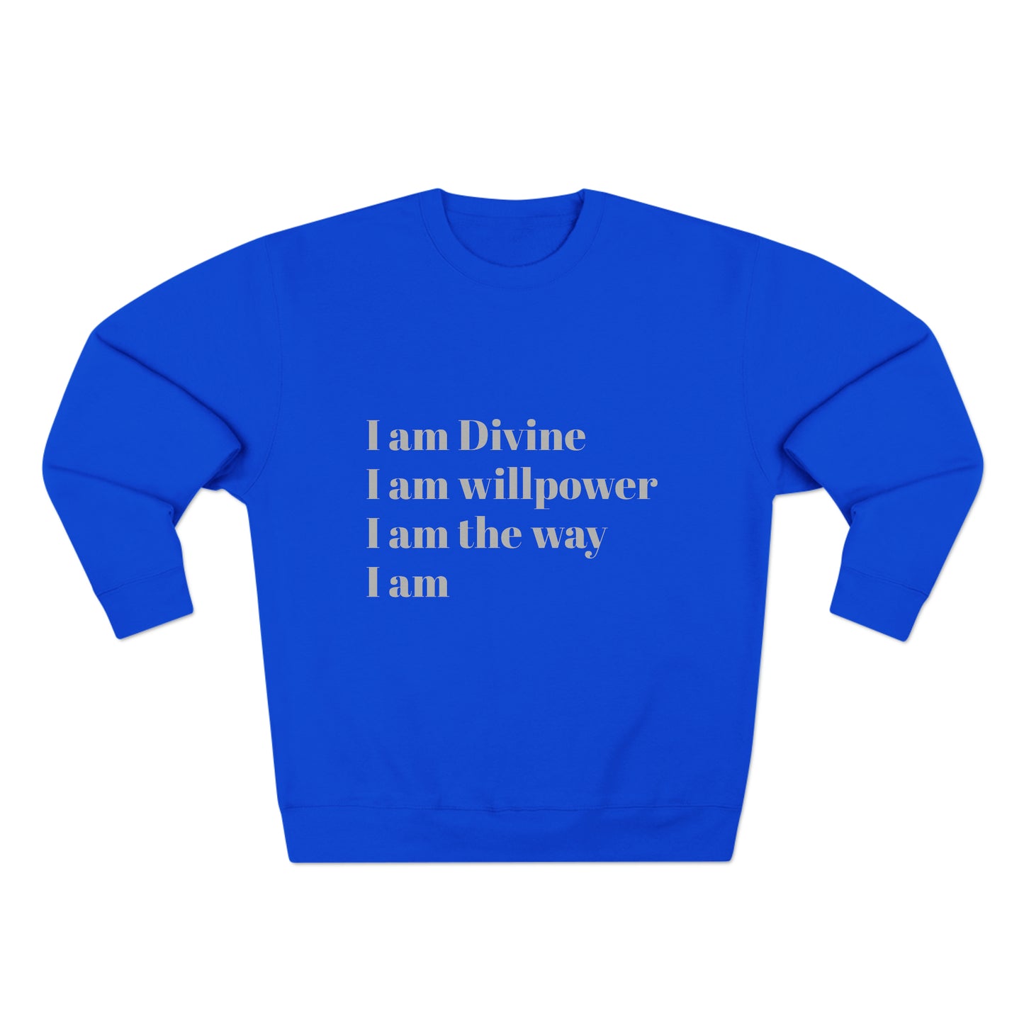 I am: Unisex Crewneck Sweatshirt