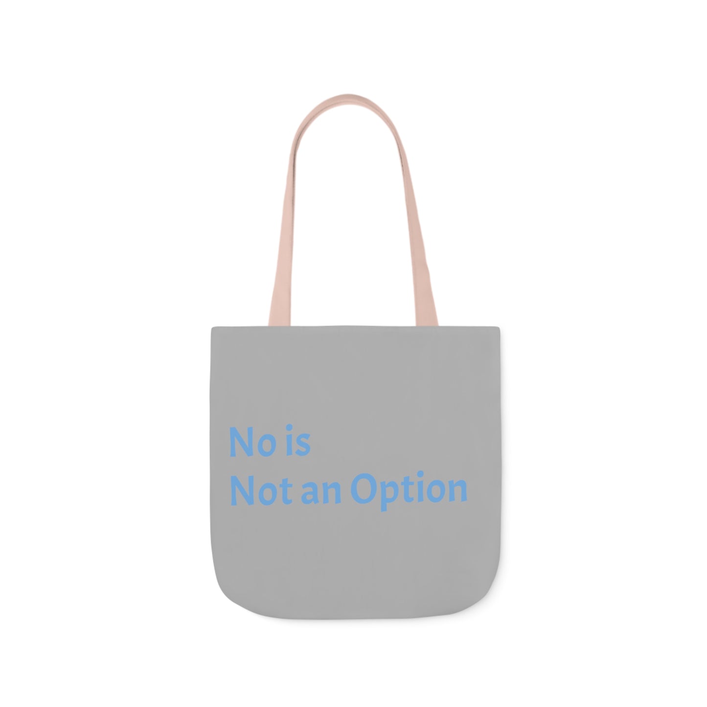 Grey: RH Splash: Light Blue Font: Canvas Tote Bag, 5-Color Straps