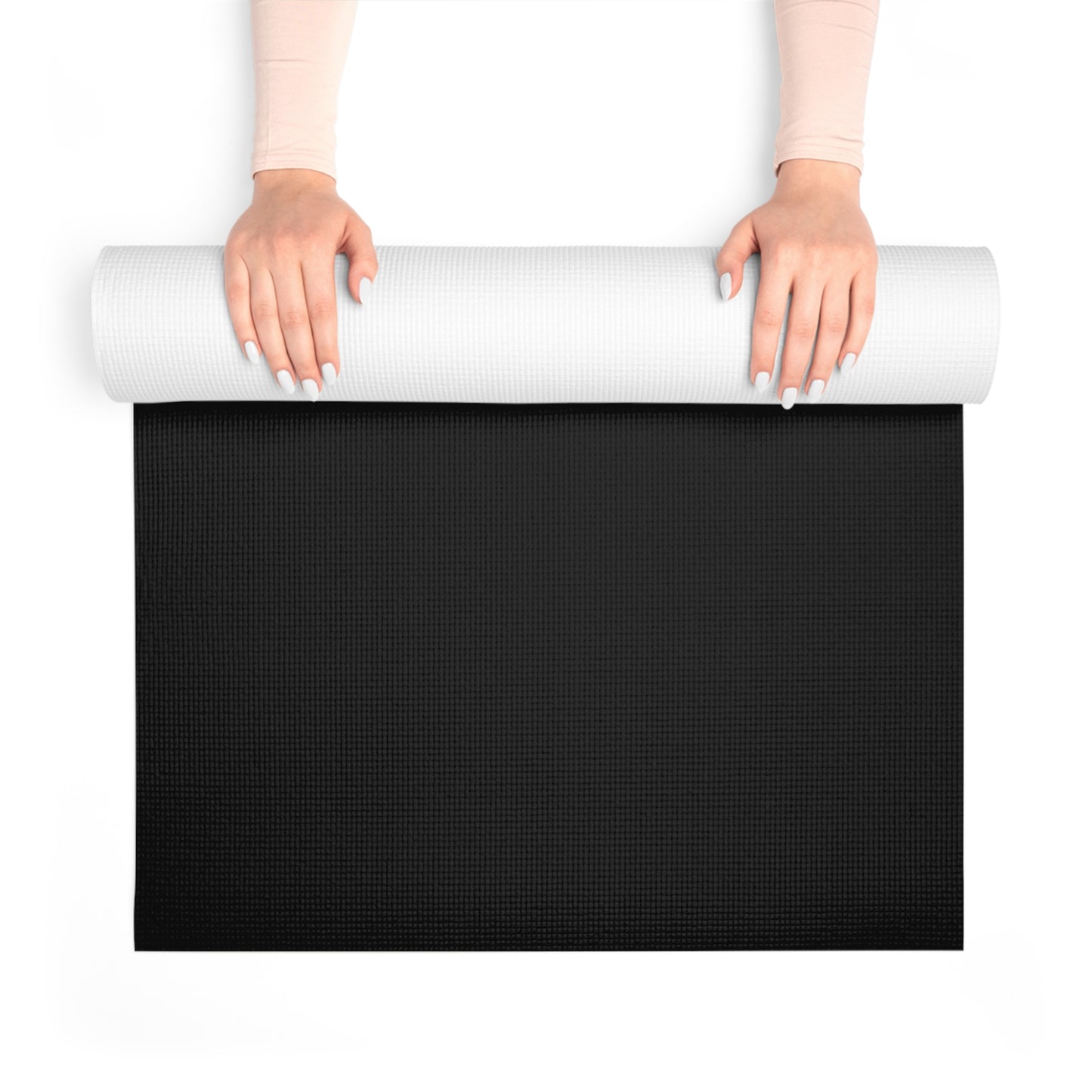 RH Splash: Black: Foam Yoga Mat