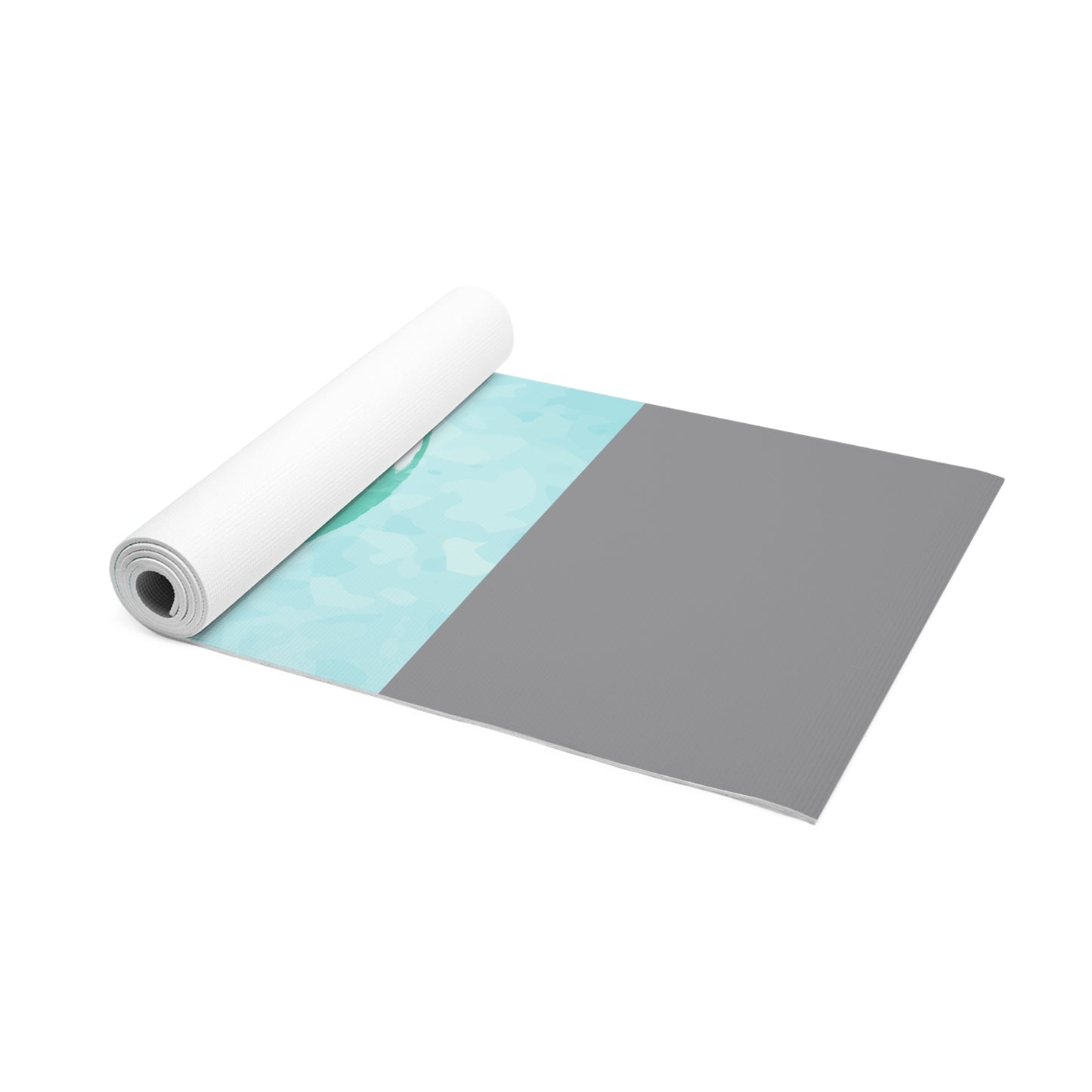 RH Splash: Grey: Foam Yoga Mat