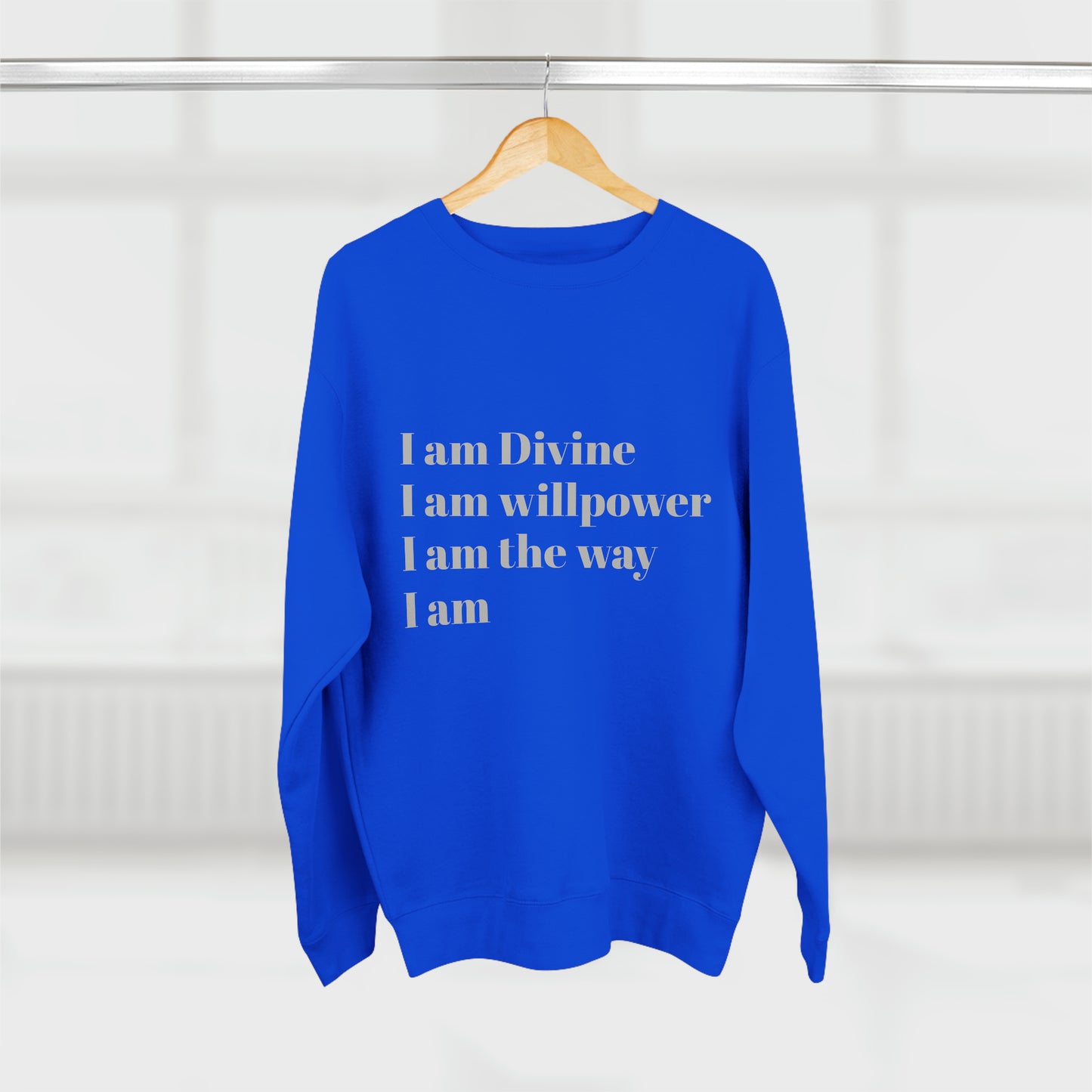 I am: Unisex Crewneck Sweatshirt