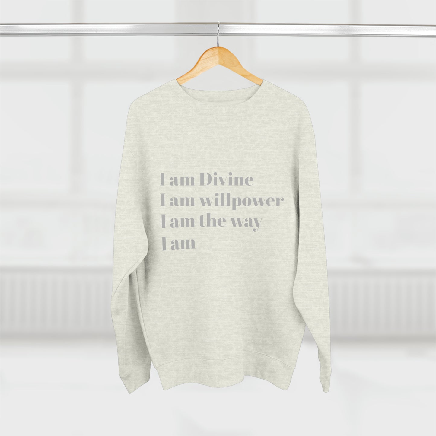 I am: Unisex Crewneck Sweatshirt