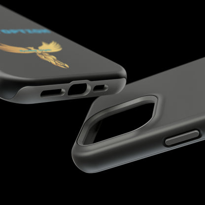 No Is Not an Option: Black: Turquoise Font: MagSafe Tough Cases